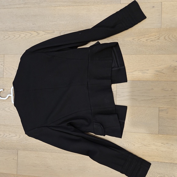 Black Sz 12 Womens Blazer, Good Condition - Picture 3 of 3